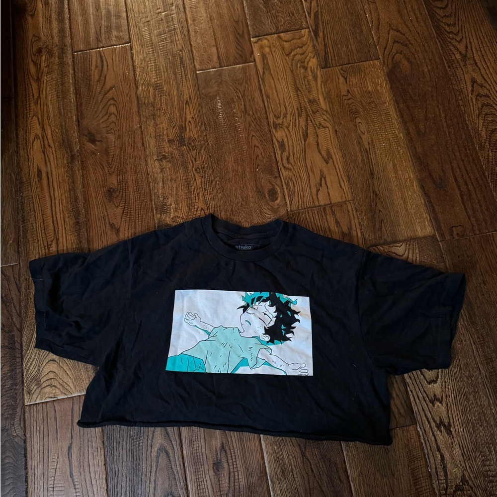 Atsuko My hero Academia Quirkless Anime Character Cropped Top